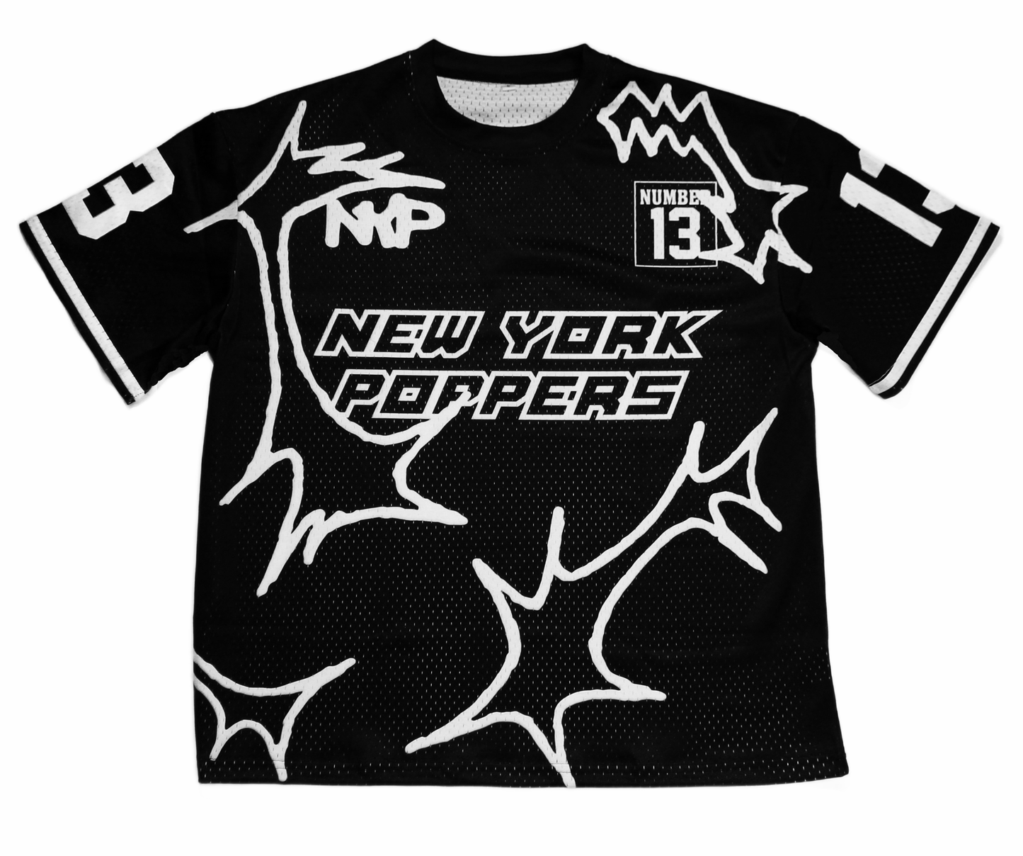 Oversized Mesh Jersey