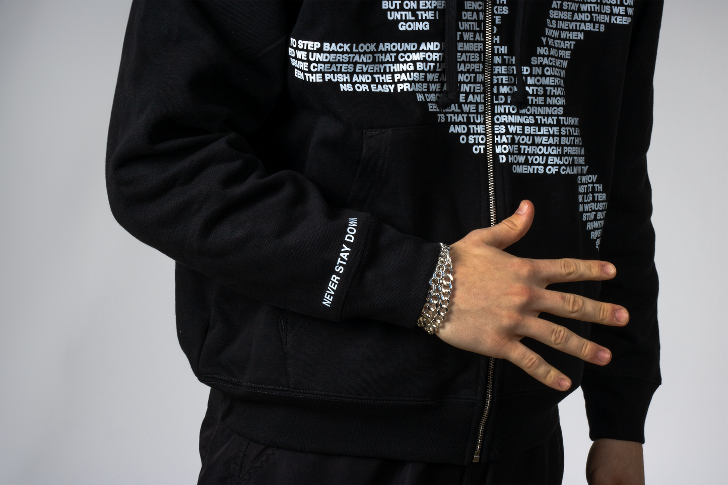Falling Man Zip-Up