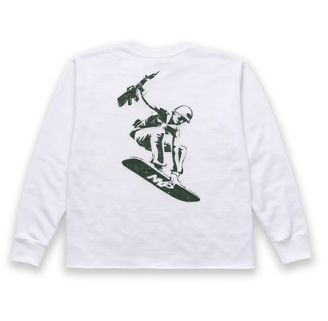 Cropped Waffle Knit