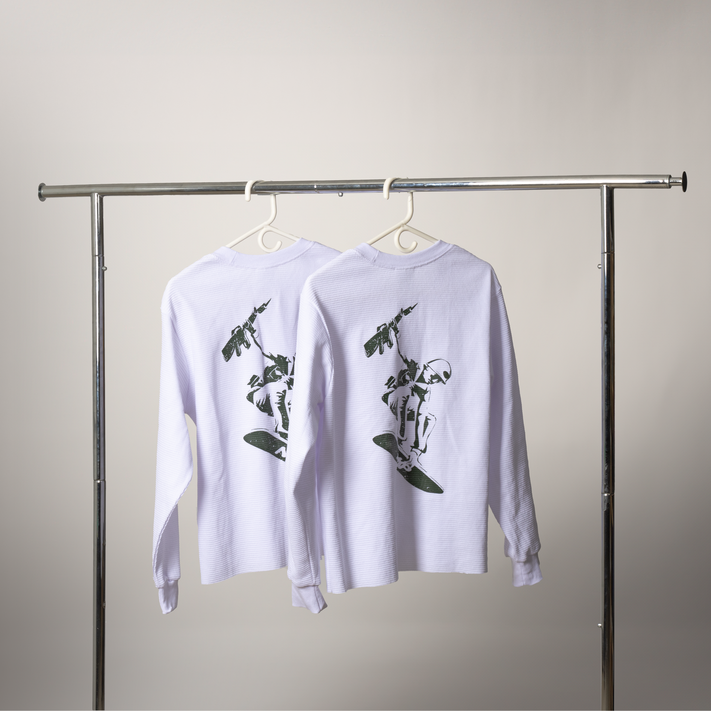 Cropped Waffle Knit